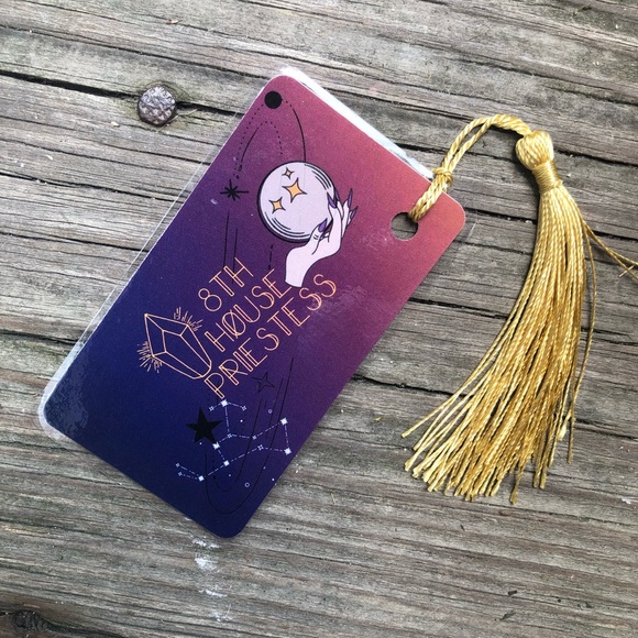 Handmade Celtic Moonstone Amethyst Gemstone Beaded Dangle Earrings - Picture 12 of 12